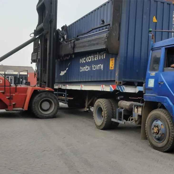 Domestic cargo transportation service example 4